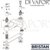 Bristan Lever Bath Filler with 3 Inch Levers Spares